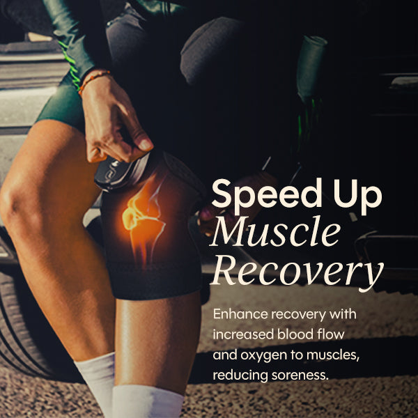 Fit Foundry Joint Relief Wrap - Heating & Massage Wrap for Joint Pain Relief and Relaxation