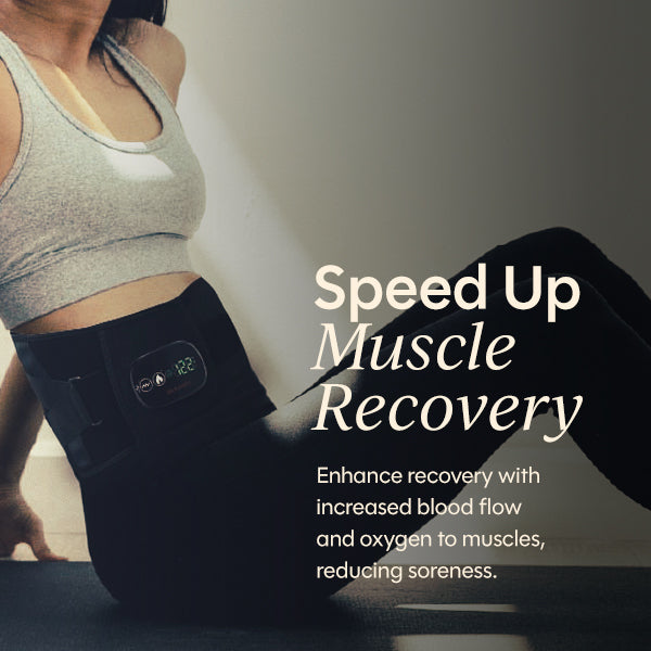 Fit Foundry Heat + Massage Back Wrap - Targeted Comfort for Back Pain Relief and Relaxation