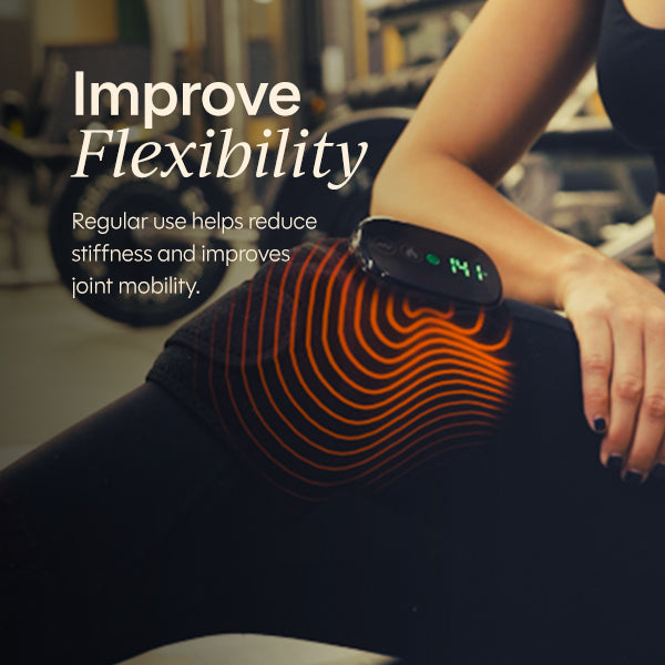 Fit Foundry Joint Relief Wrap - Heating & Massage Wrap for Joint Pain Relief and Relaxation