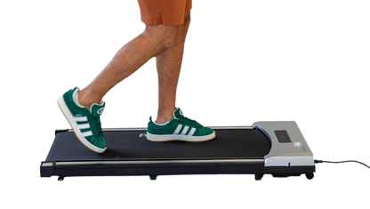 Fit Foundry Walking Pad - Slim Under-Desk Treadmill with LED Display & Up to 4 MPH for Effortless Desk Workouts